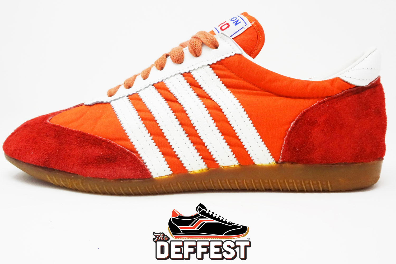 Old school Action Pro 1970s 1980s vintage sneakers profile view @ The Deffest