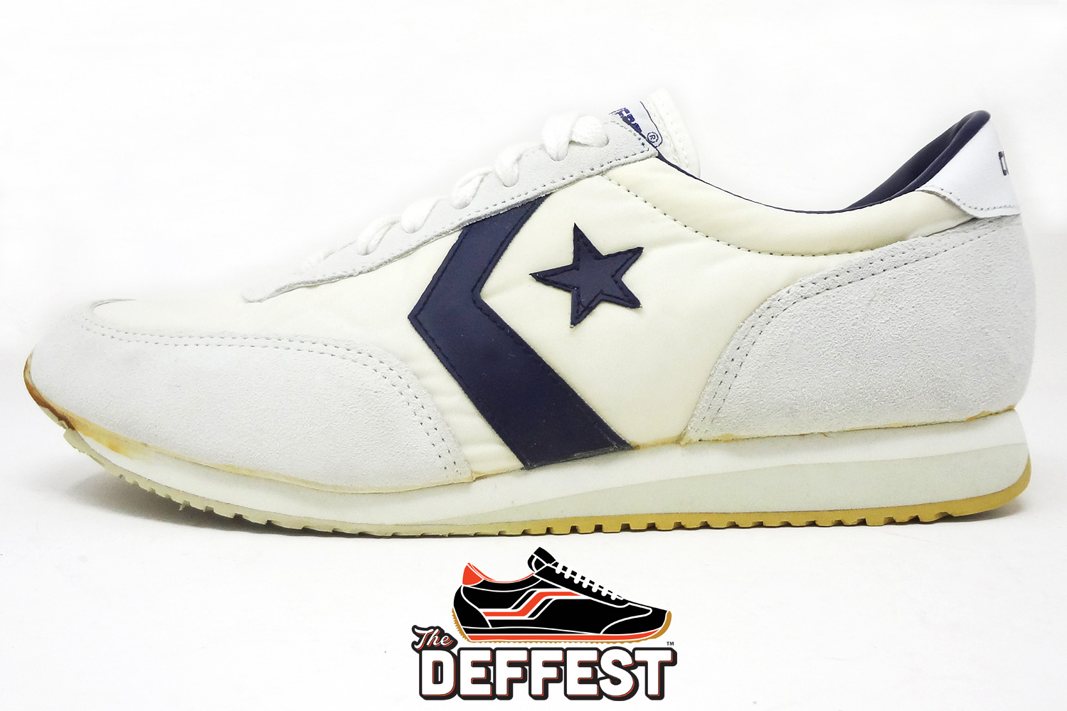 Converse Road Star 80s vintage sneakers profile view @ The Deffest