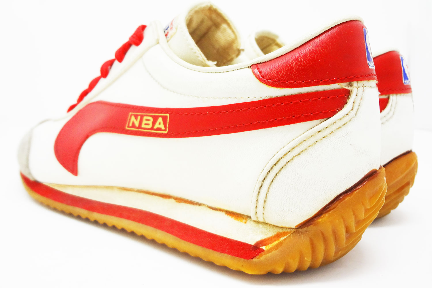 Rare Kinney NBA flipped swoosh vintage sneakers @ The Deffest