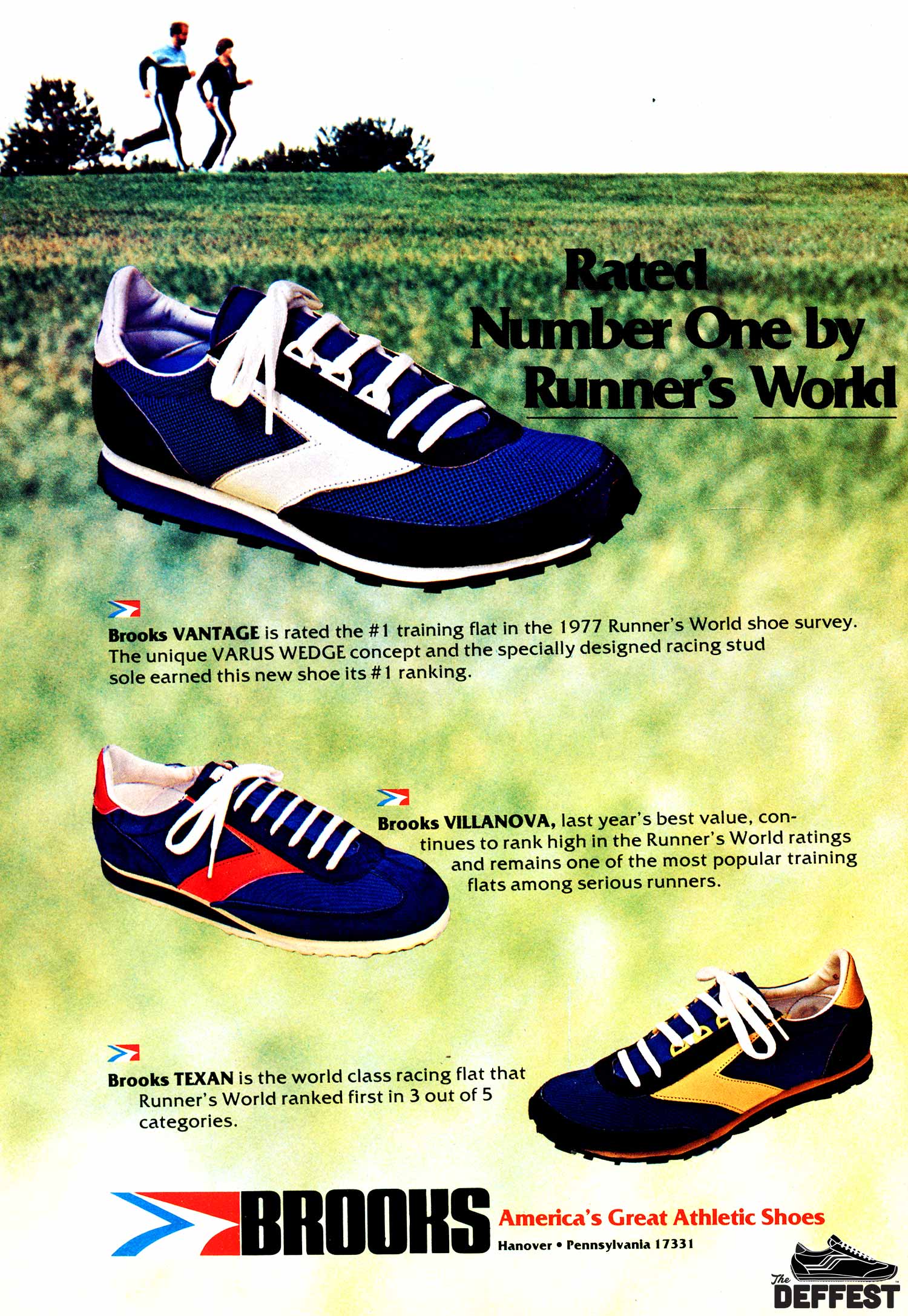 The Deffest®. A vintage and retro sneaker blog. — adidas 1979 TRX  Competition vintage sneaker ad