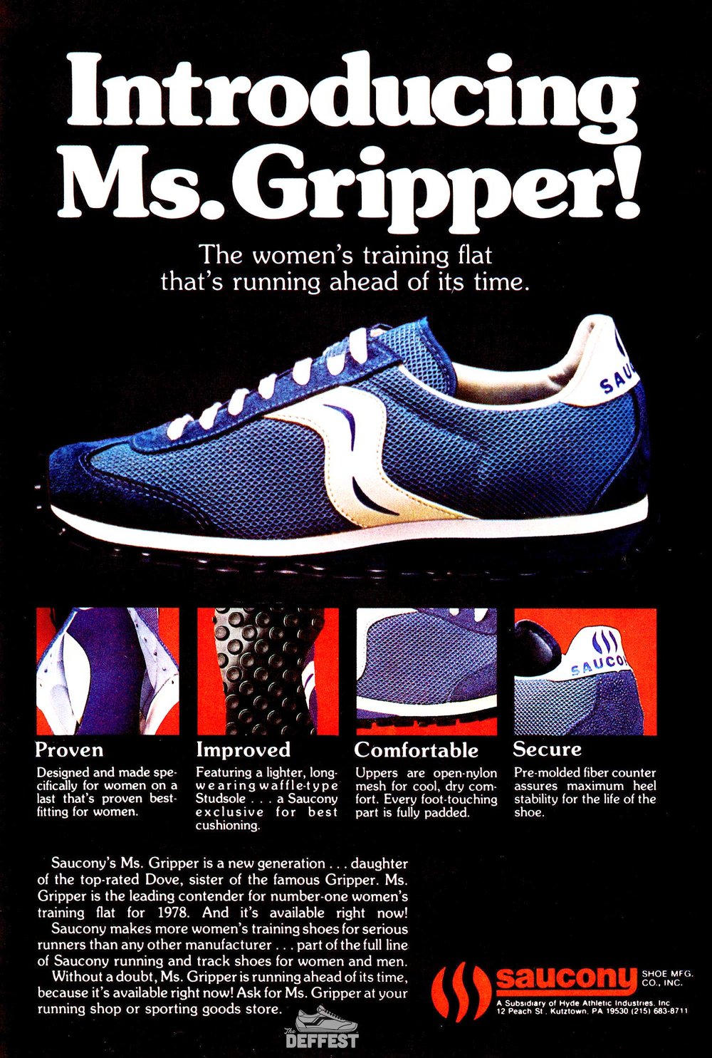 1978 advertisement — The Deffest®. A vintage and retro sneaker blog. —  Vintage Ads