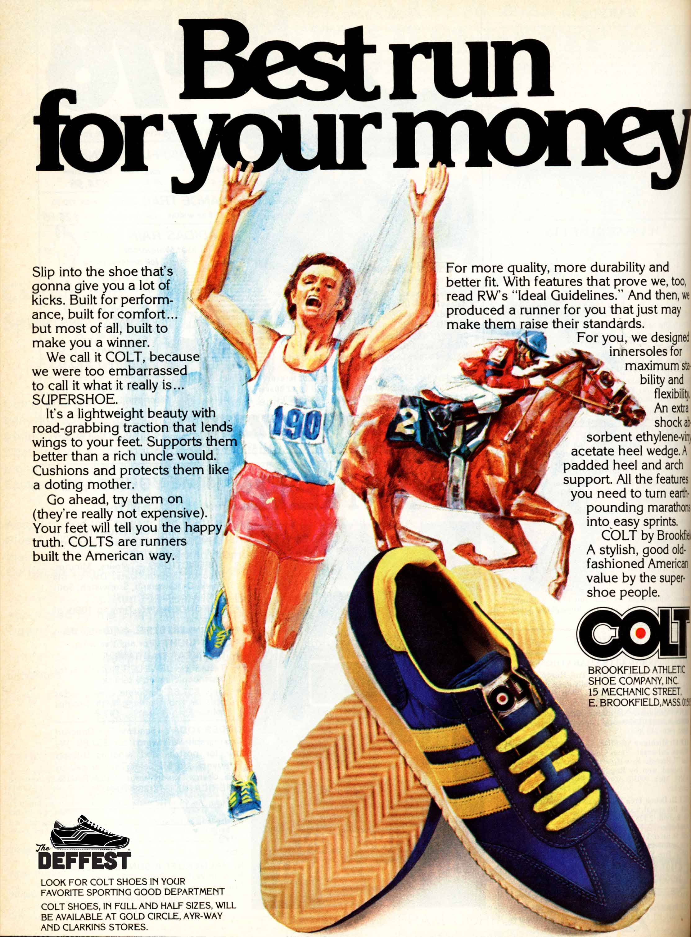 adidas running shoes — The Deffest®. A vintage and retro sneaker blog. —  Vintage Ads
