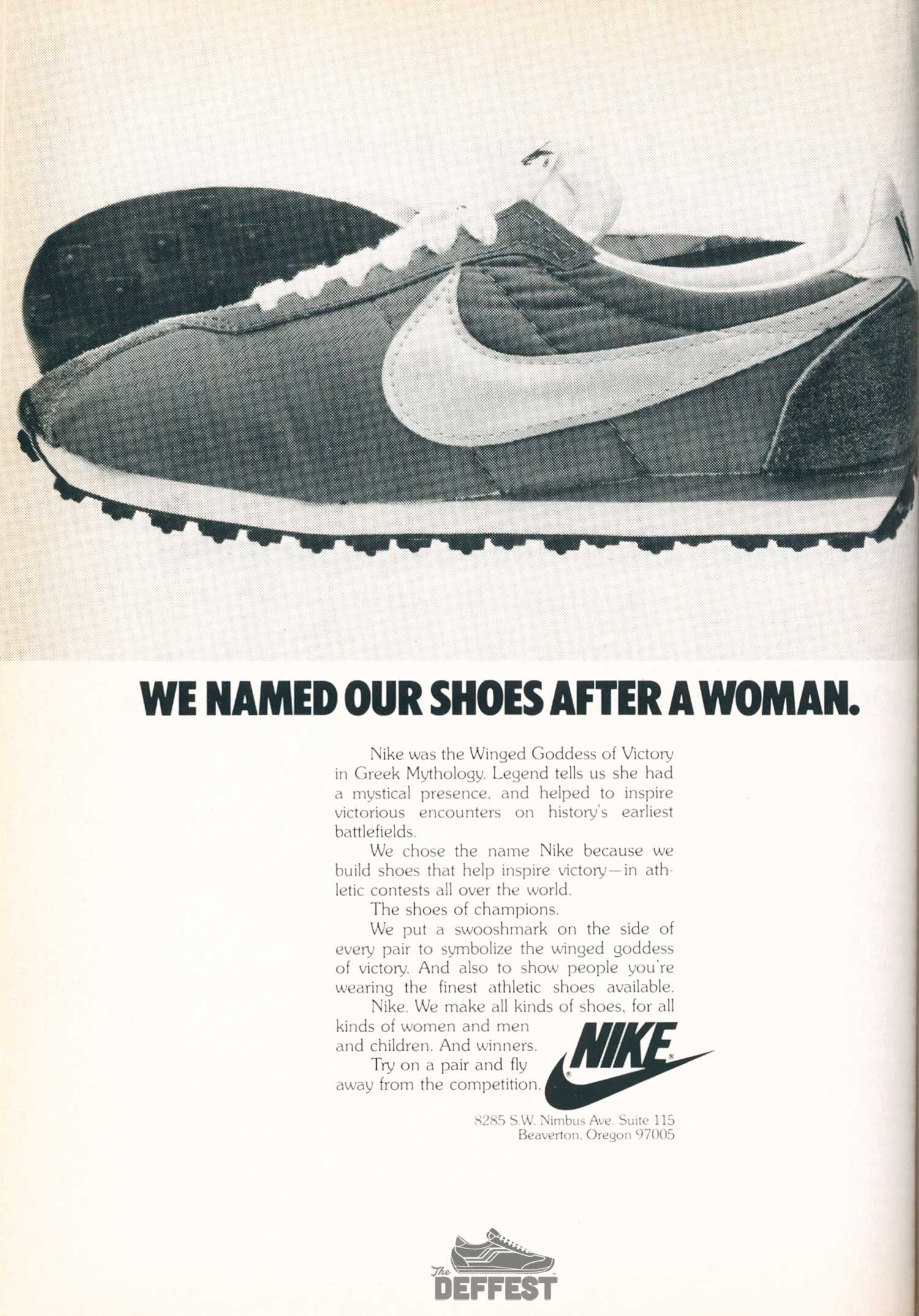 vintage nike waffle trainer