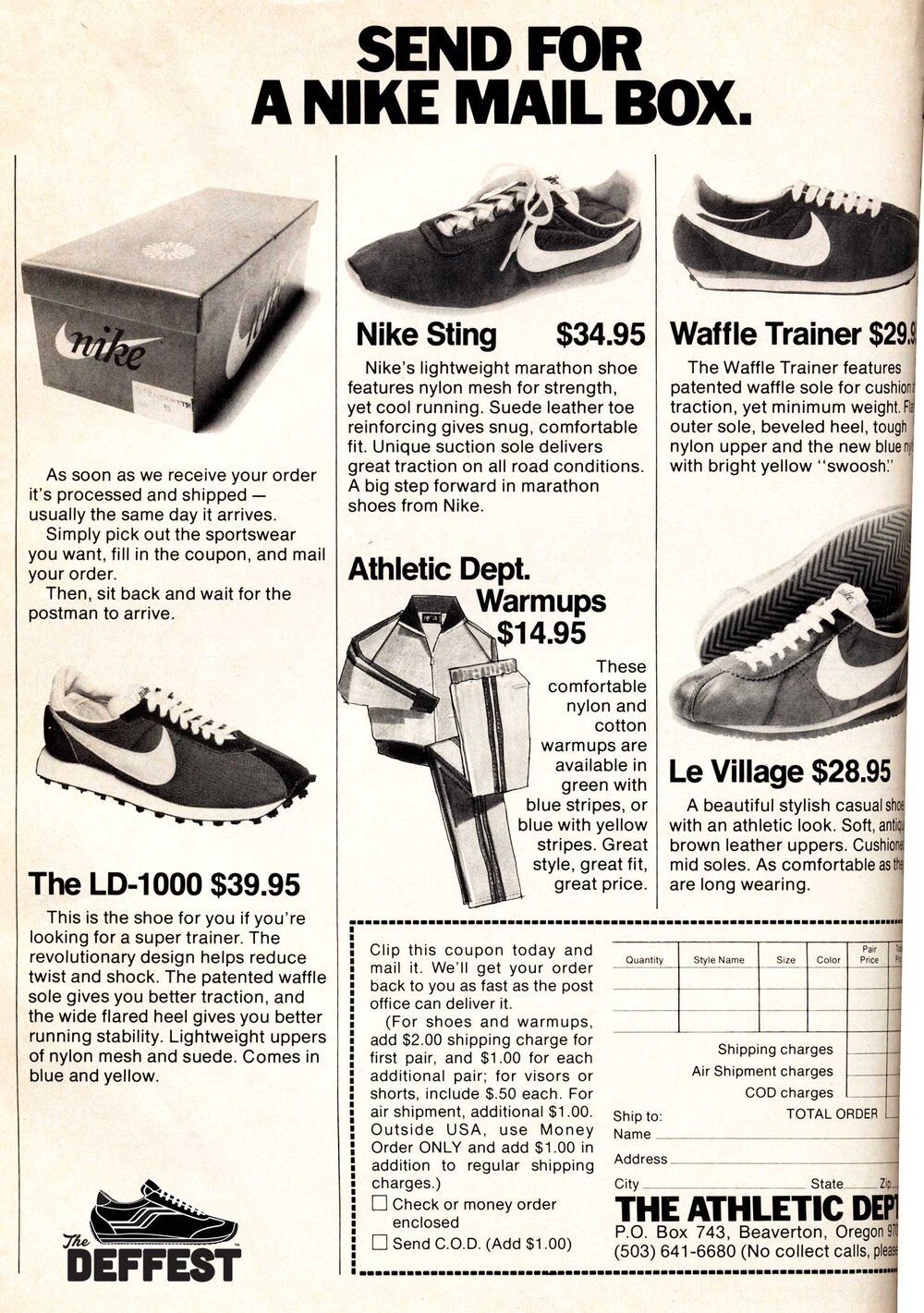 Nike — Deffest®. A vintage and retro sneaker blog. — Vintage Ads