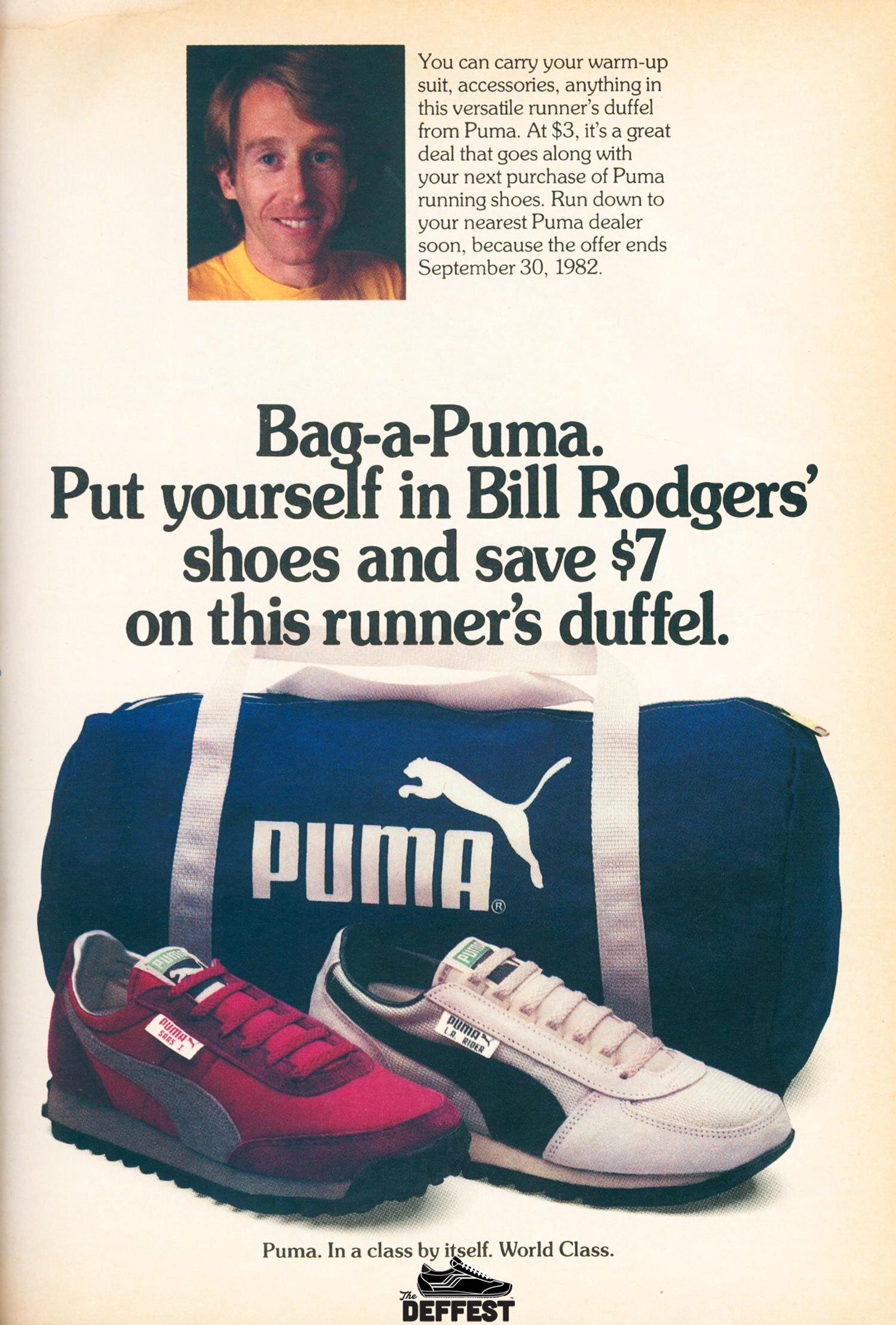 puma running vintage