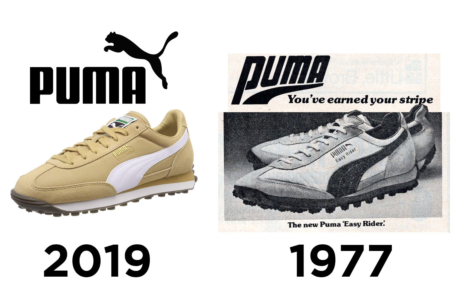 puma vintage running shoes