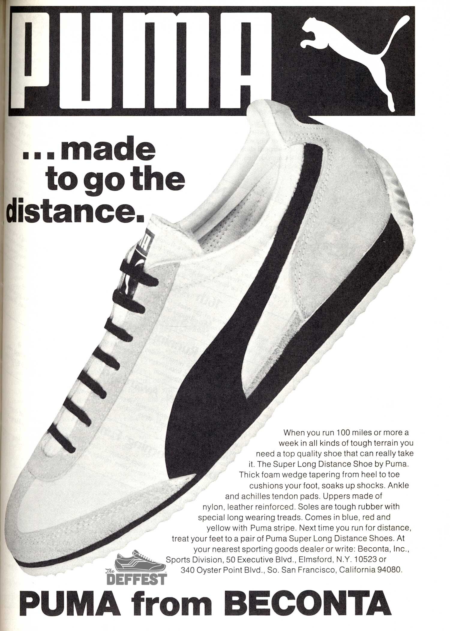vintage puma running shoes