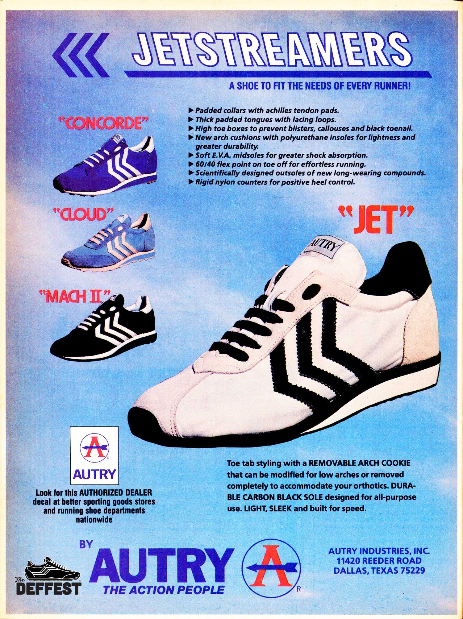 The Deffest®. A vintage and retro sneaker blog. — HI-TEC Invincible vintage  sneaker ad
