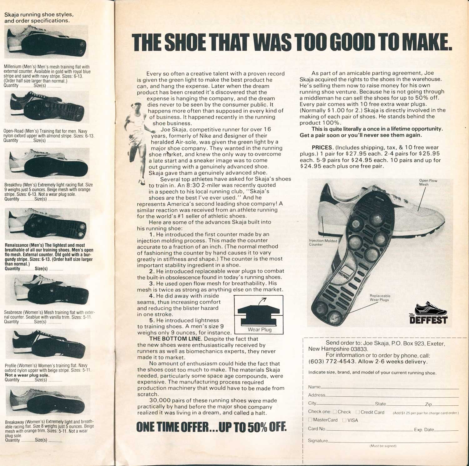Keds Skaja vintage sneaker innovation ad @ The Deffest​​