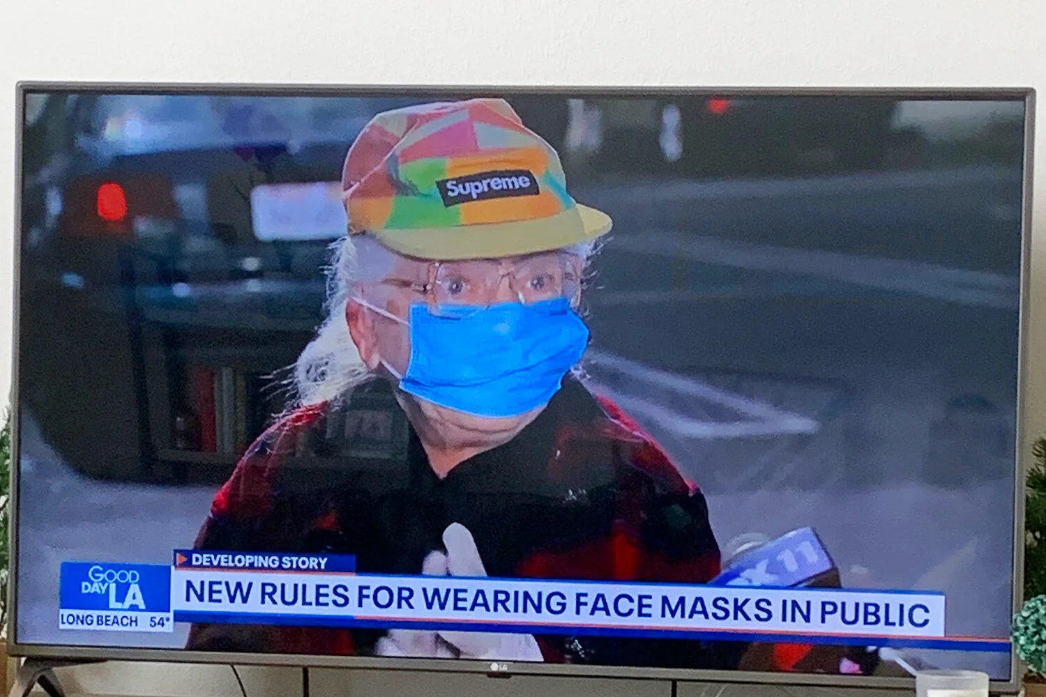 old supreme hat