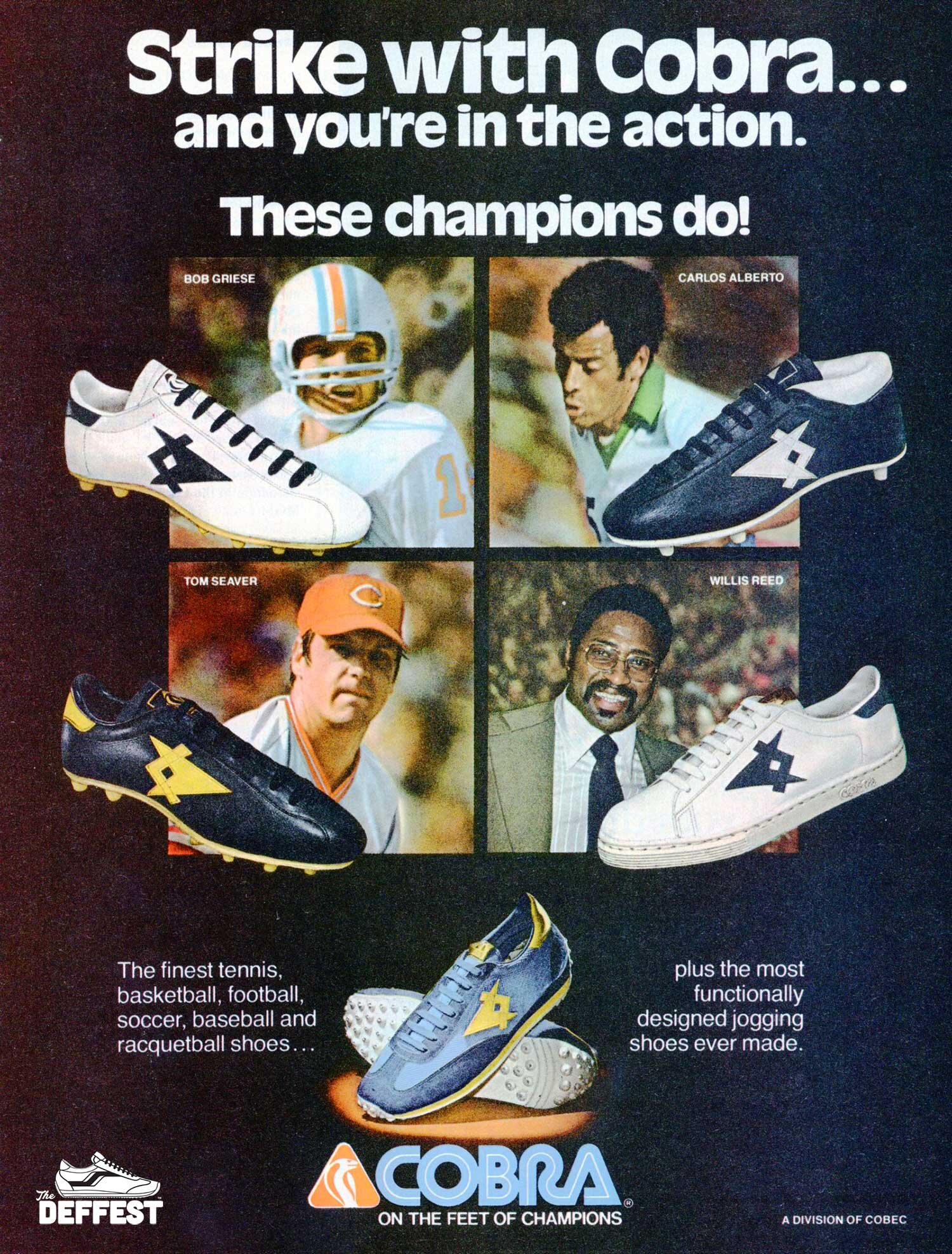 The Deffest®. A vintage and retro sneaker blog. — Cobra brand 1979 ...