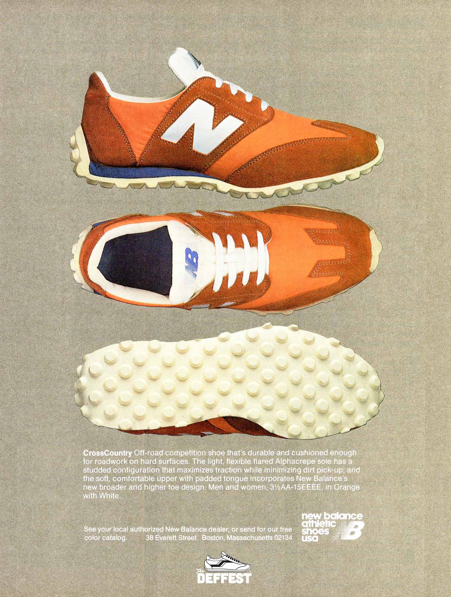 Inseguro recuperar ensayo The Deffest®. A vintage and retro sneaker blog. — Vintage New Balance  CrossCountry runners from 1978