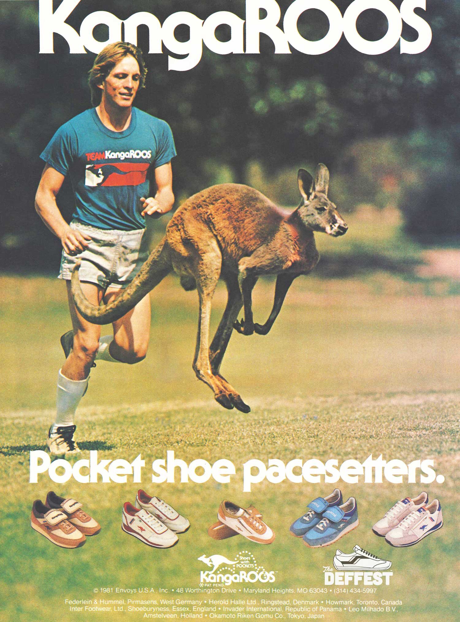 Kangaroos — The Deffest®. A vintage and retro sneaker blog. — Vintage Ads