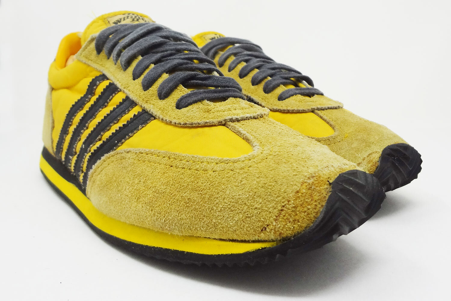 Sears The Winner yellow and black vintage sneakers @ The Deffest