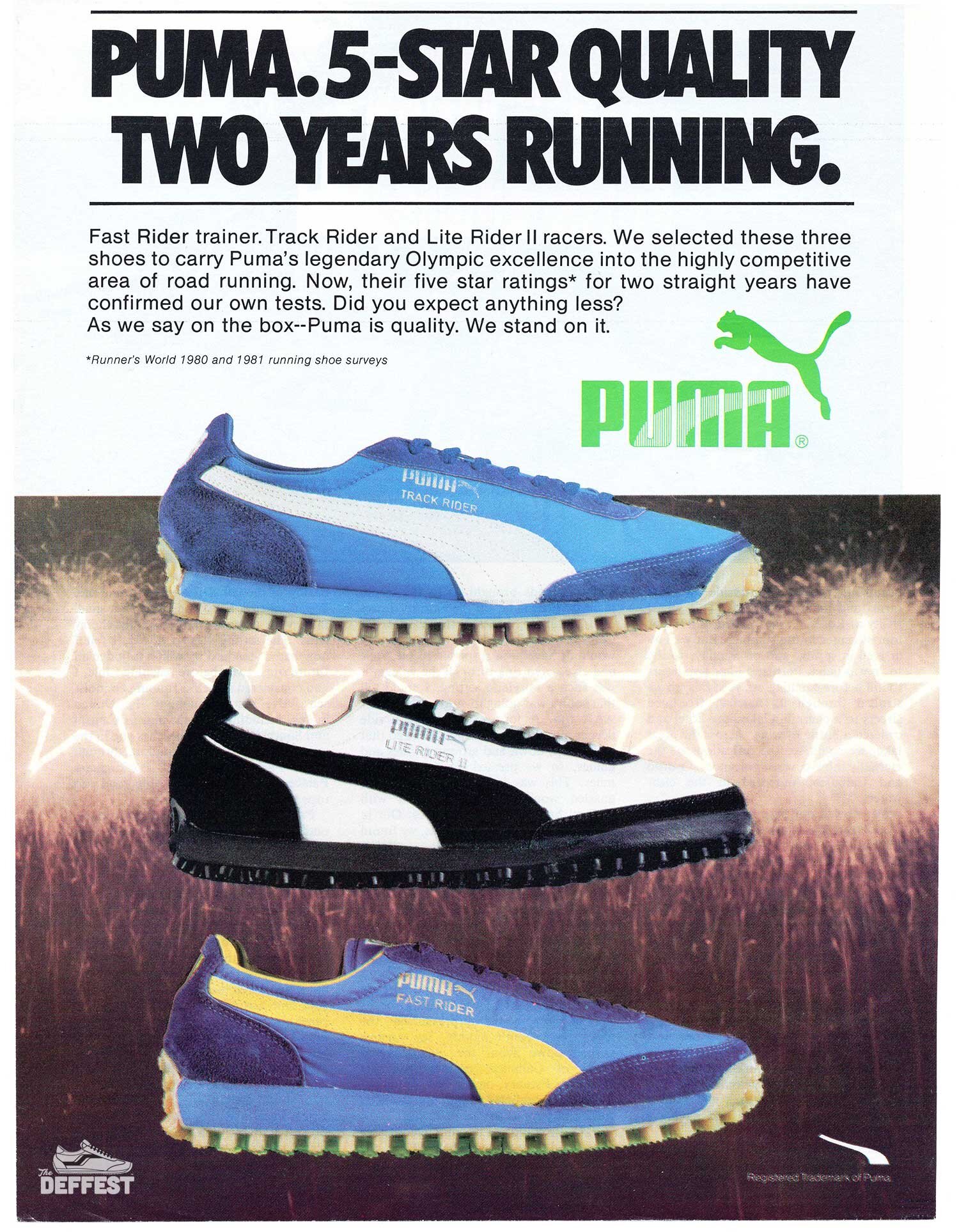 error Rendition Get acquainted puma sneakers — The Deffest®. A vintage and retro sneaker blog. — Vintage  Ads