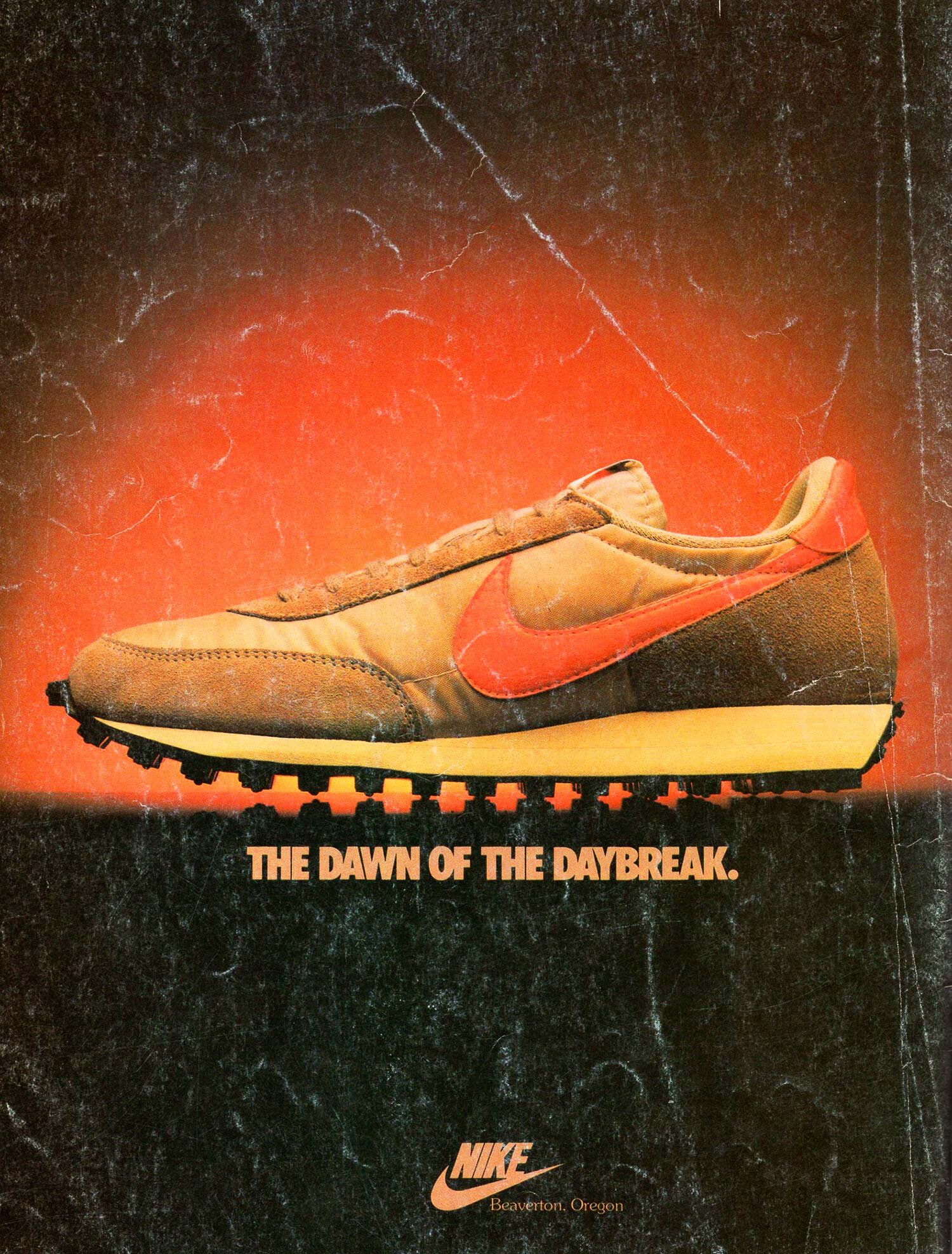 The Deffest®. A vintage and retro sneaker blog. — Nike Daybreak sneaker ad 1980