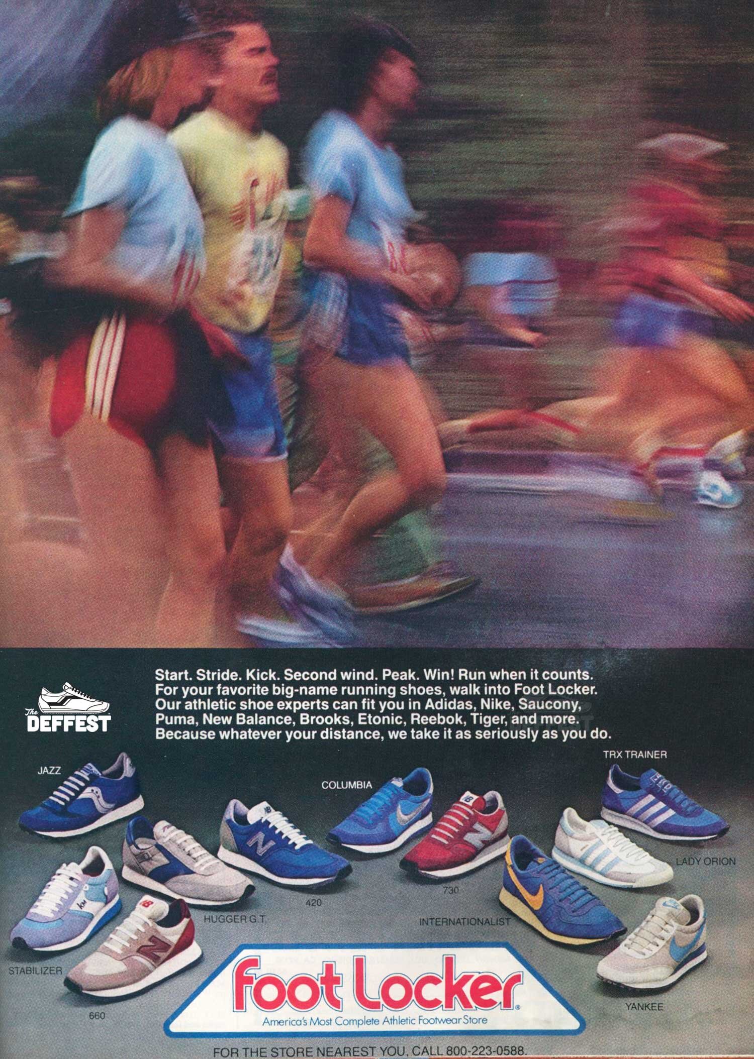 tornillo Incentivo haz foot locker — The Deffest®. A vintage and retro sneaker blog. — Vintage Ads