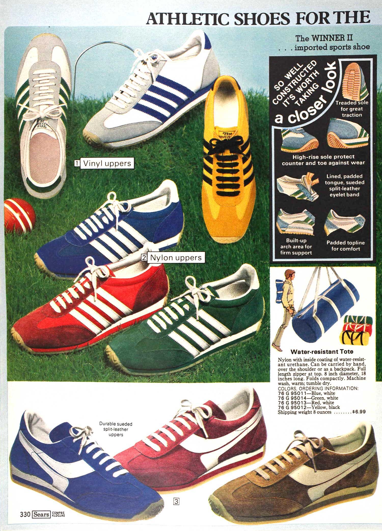 Sears 1977 Catalog featuring The Winner II four stripe runners @ The Deffest