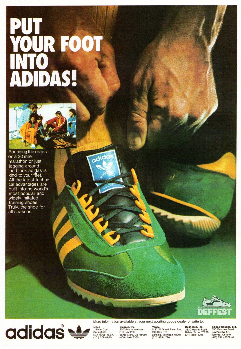 running shoes — The Deffest®. vintage and retro sneaker blog. — Ads