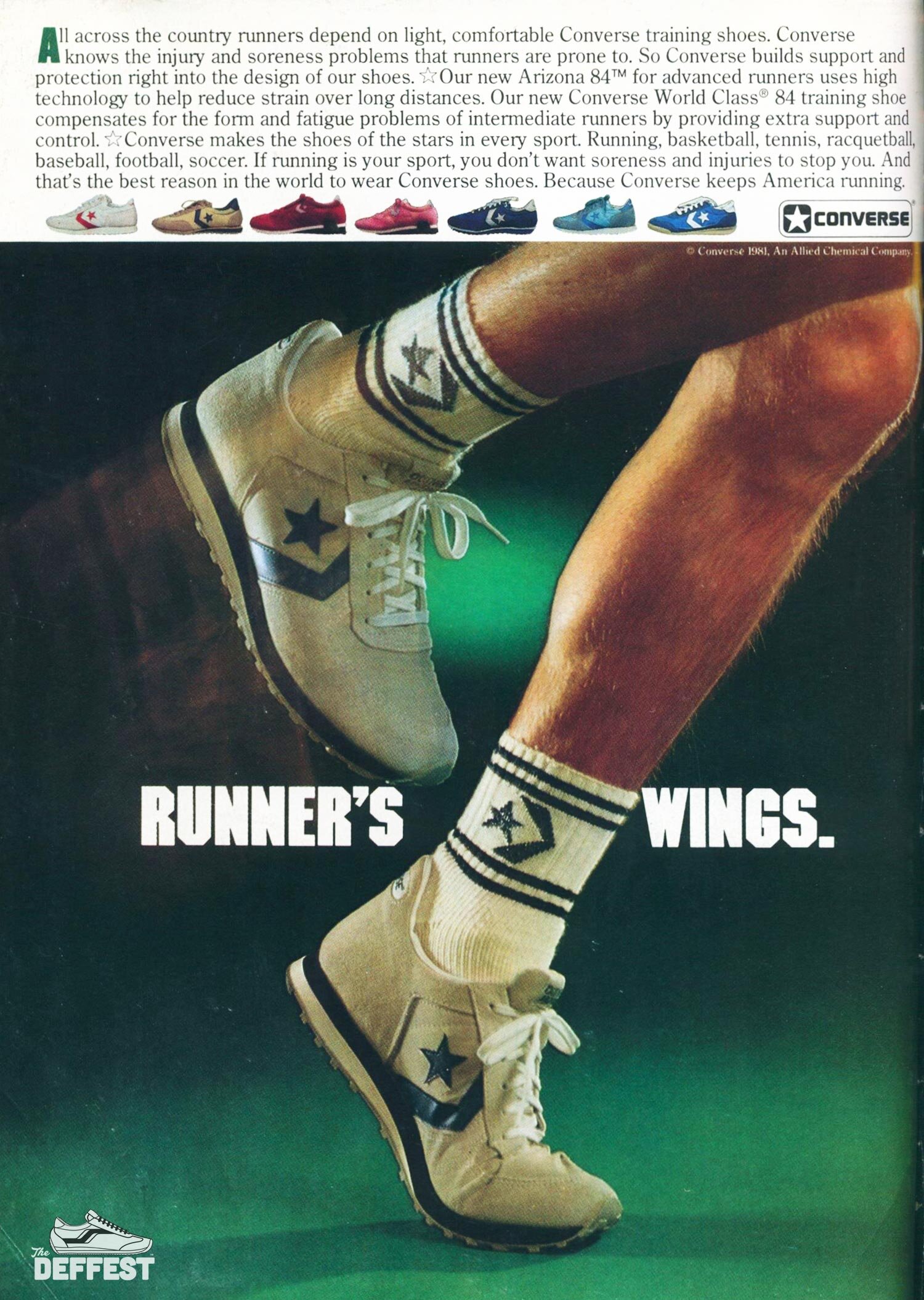 vintage converse shoes — The Deffest®. A vintage and retro sneaker blog. —  Vintage Ads