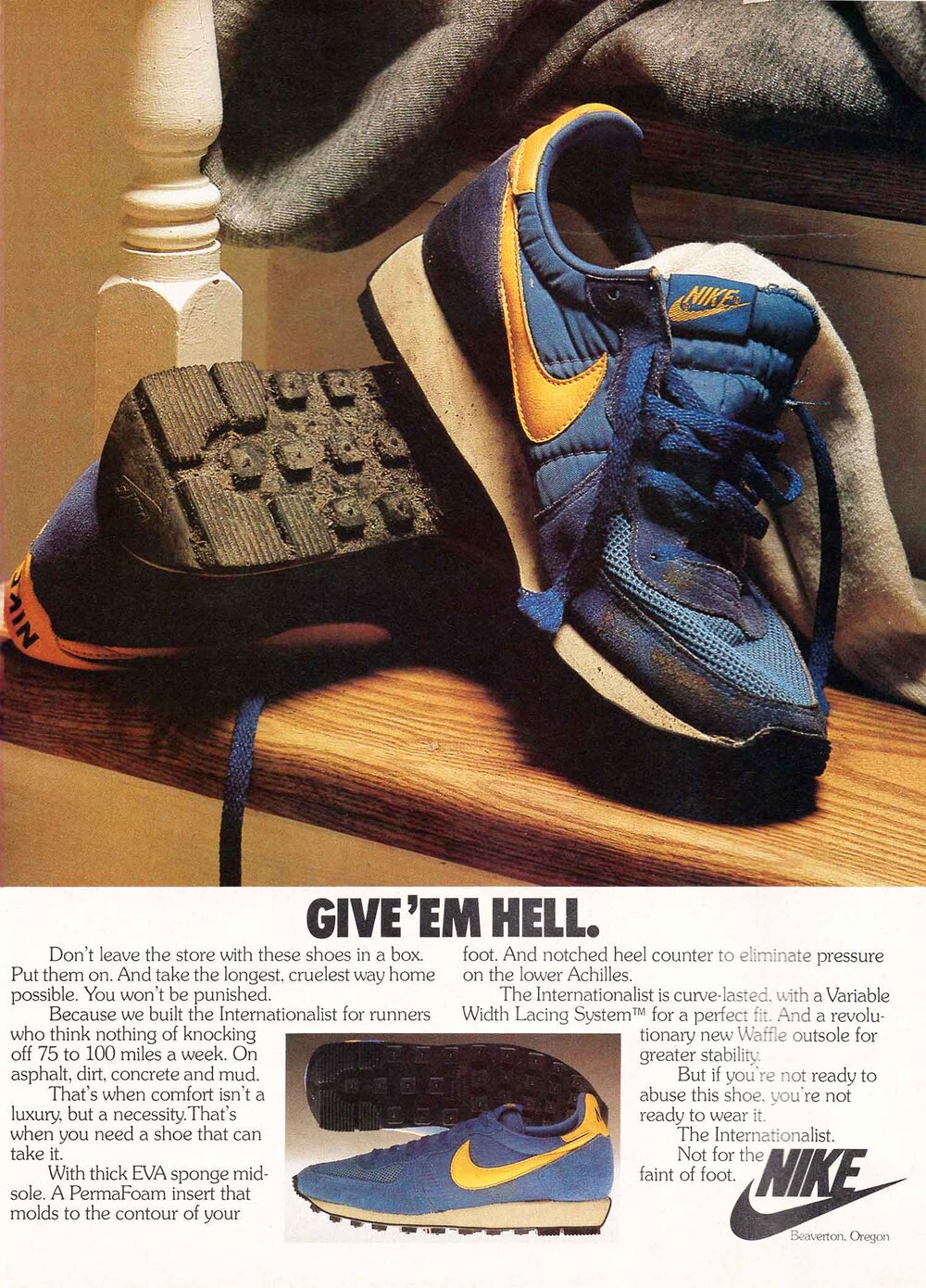 documentaire Portaal mager Nike 1980s — The Deffest®. A vintage and retro sneaker blog. — Vintage Ads