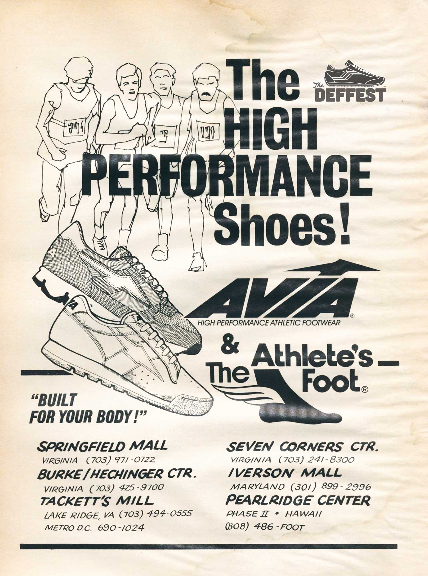 avia sneakers — The Deffest®. A vintage and retro sneaker blog. — Vintage  Ads