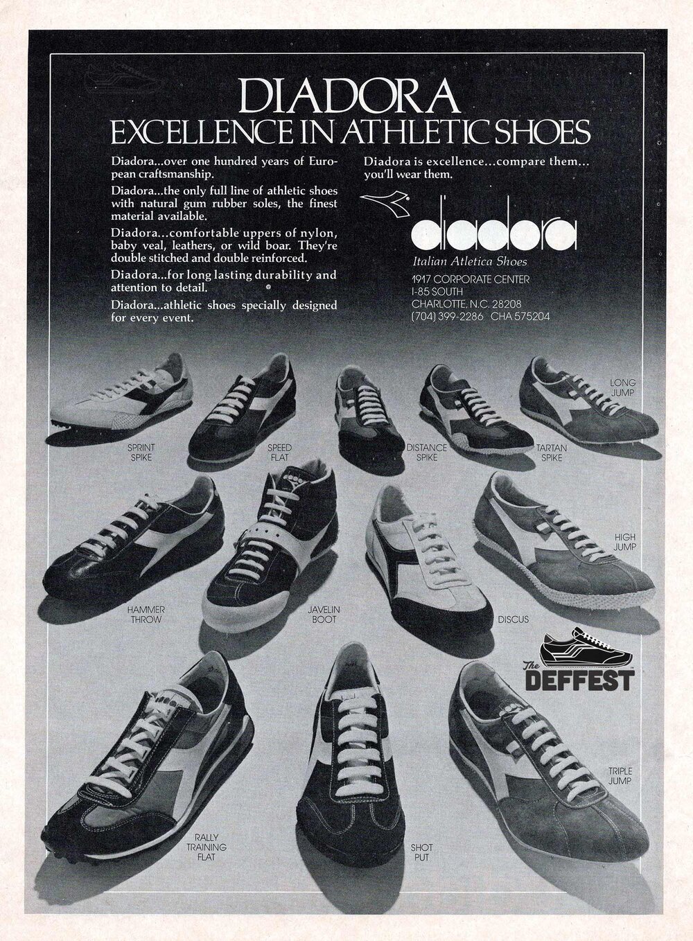 diadora sneakers vintage