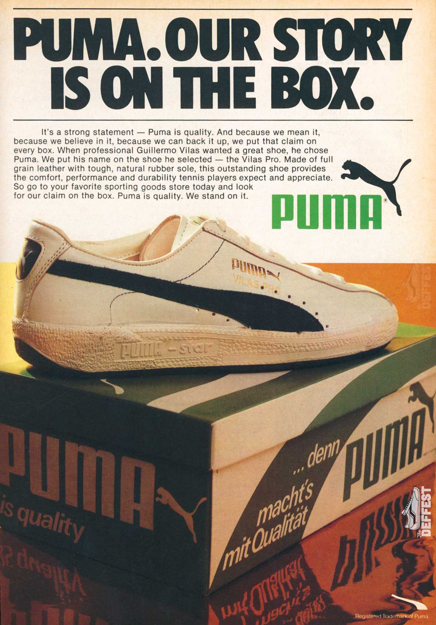 vintage Puma sneakers — The Deffest®. vintage and retro sneaker Vintage Ads