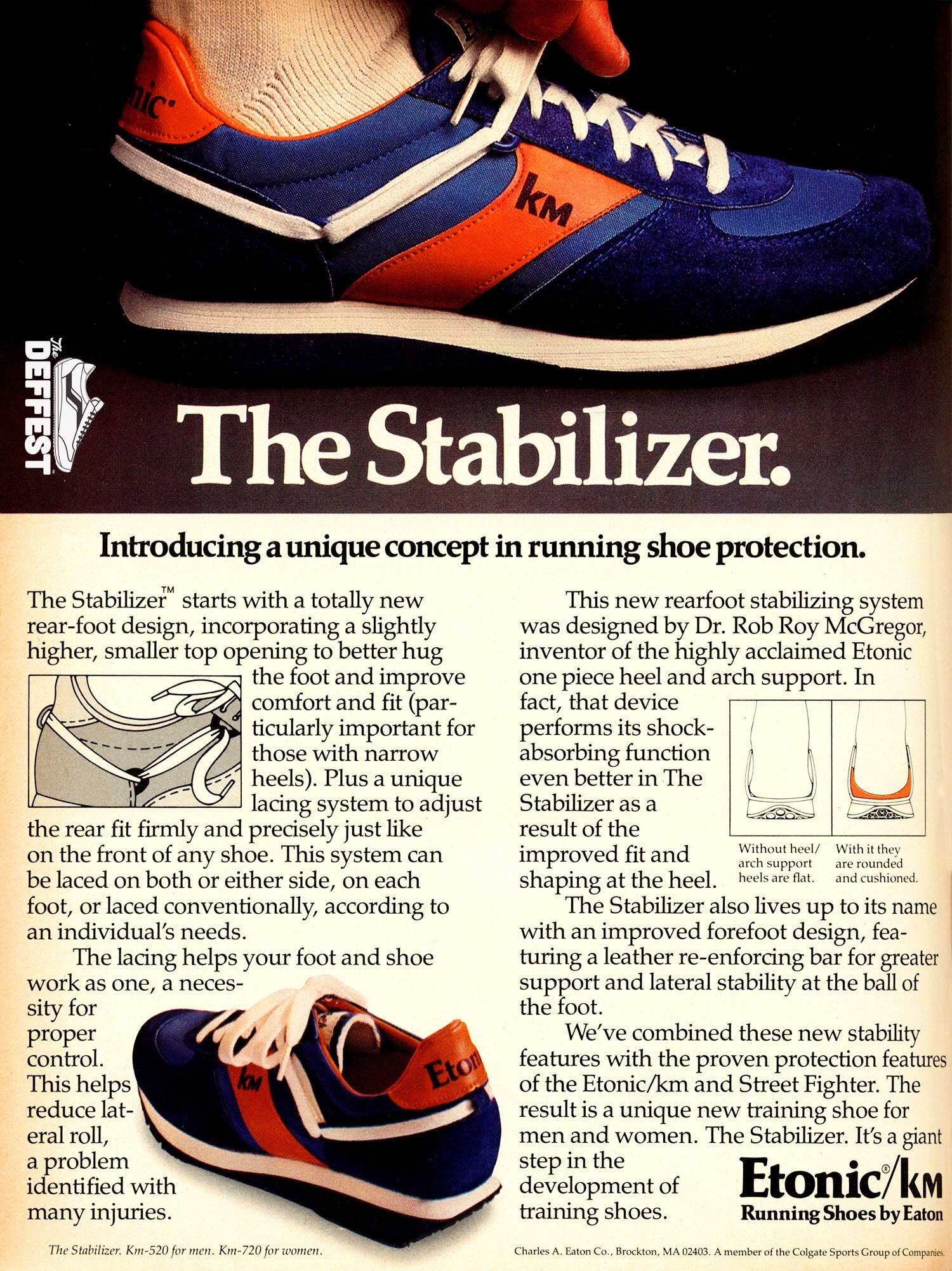The Deffest®. A vintage and retro sneaker blog. — Etonic KM Stabilizer ...