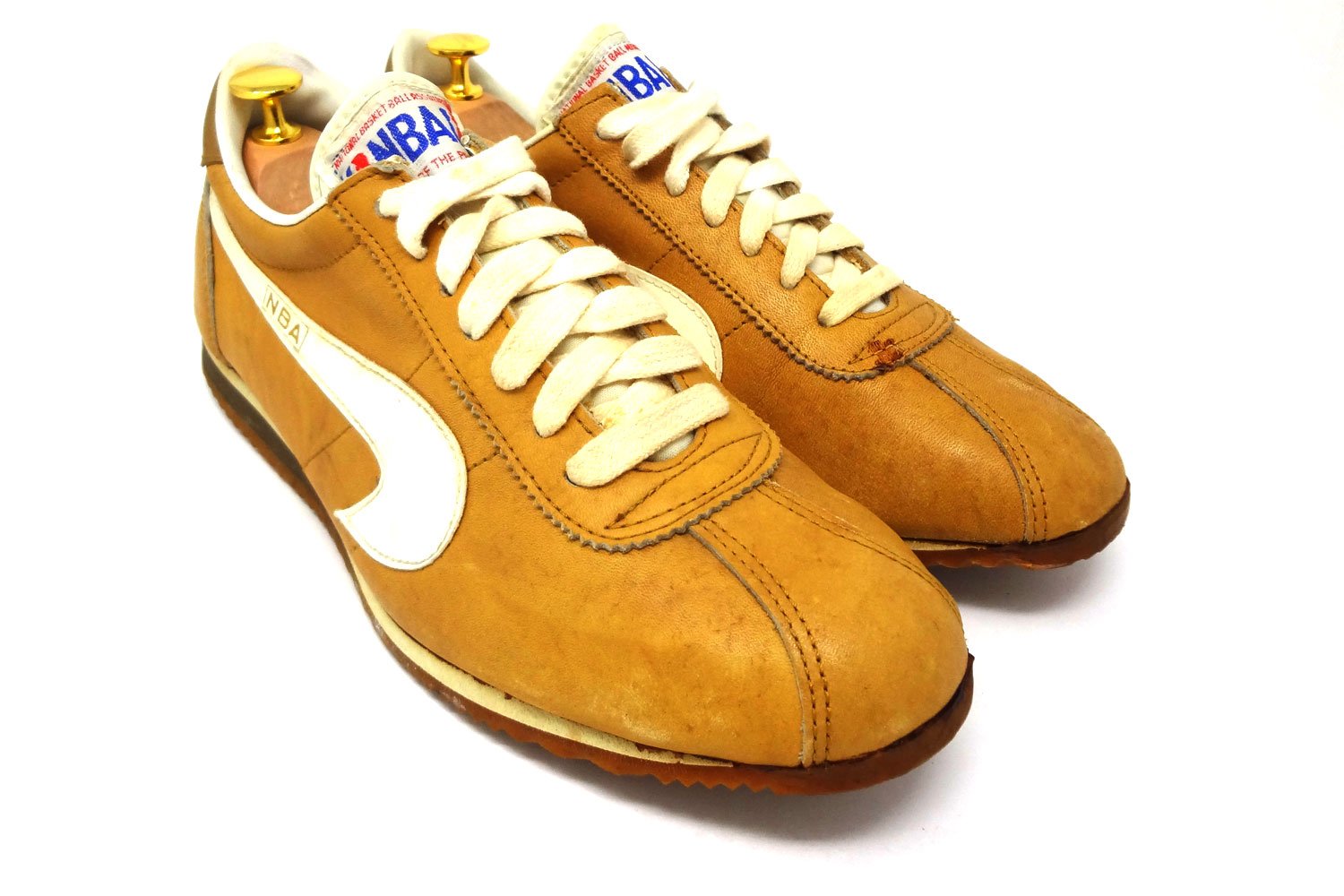 The Deffest®. A vintage and retro sneaker blog. — Kinney NBA 1977 upside  down swoosh vintage sneakers