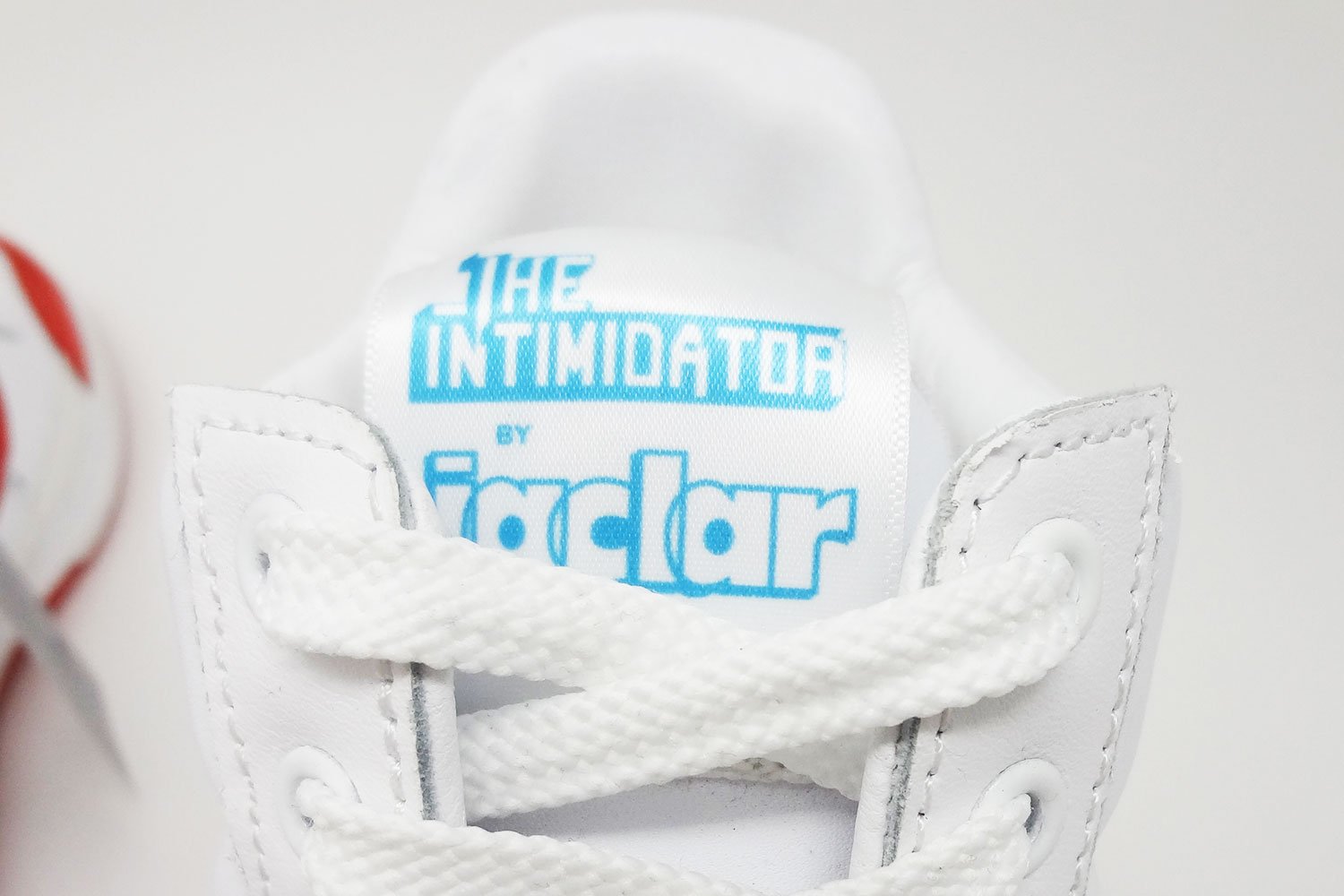 Jaclar The Intimidator Retro Basketball High Top Sneakers label @ The Deffest