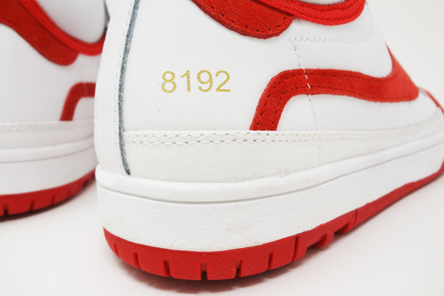 Jaclar The Intimidator Retro Basketball High Top Sneakers detail @ The Deffest