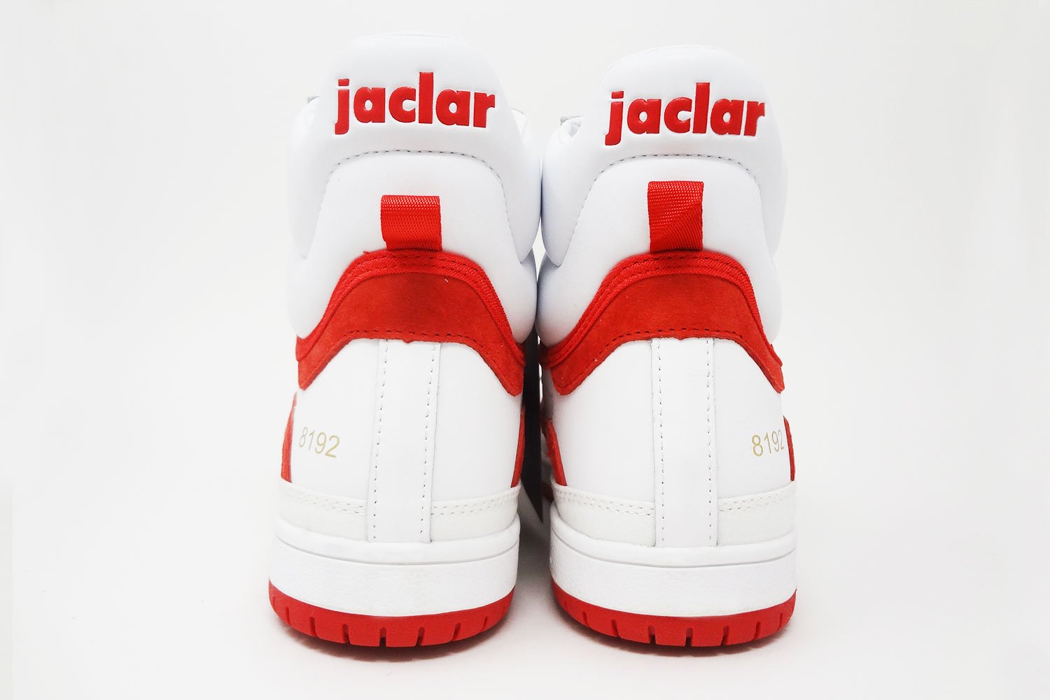 Jaclar The Intimidator Retro Basketball High Top Sneakers rear @ The Deffest