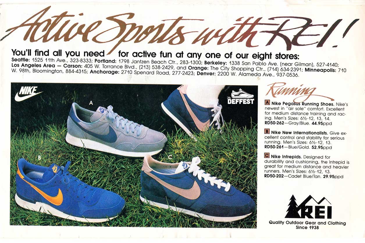 Vintage Nike — The Deffest®. A vintage and retro sneaker blog. — Vintage Ads