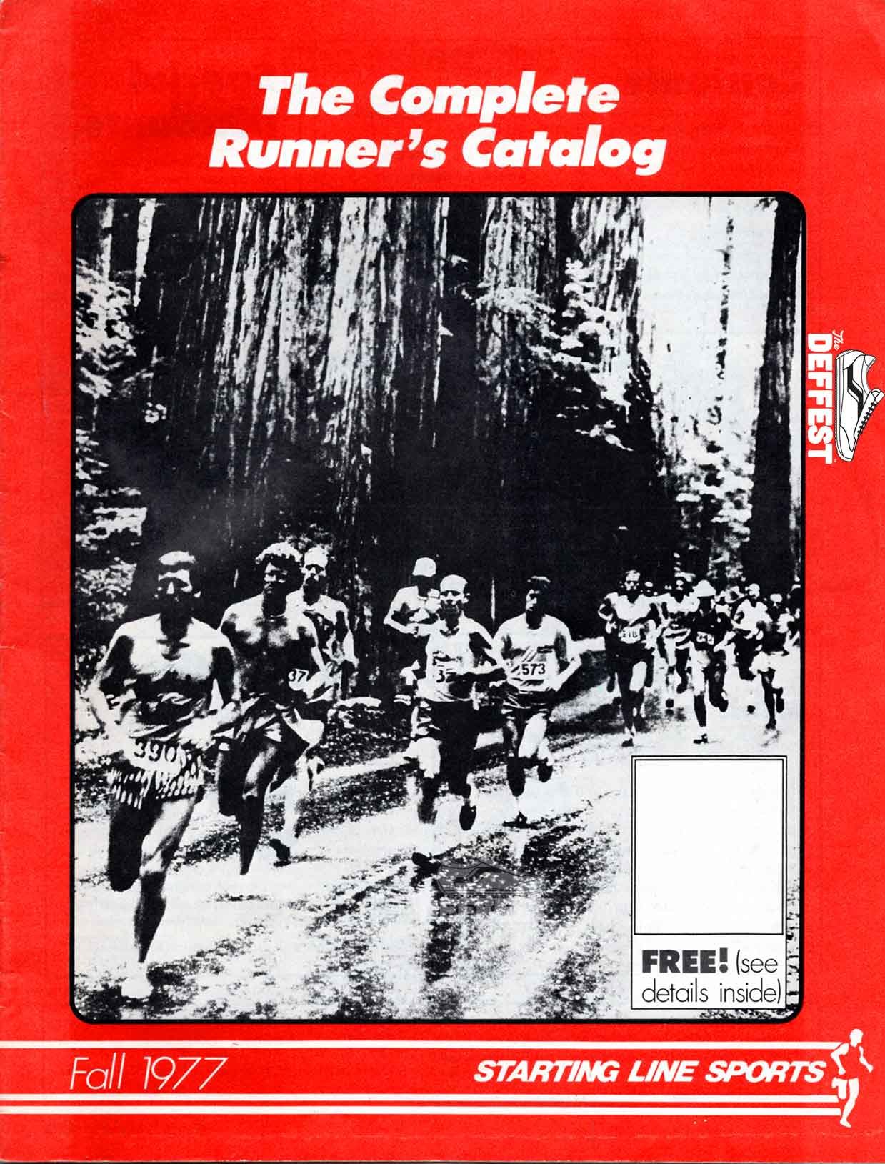 Starting Line Sports 'The Complete Runner's Catalog' Fall 1977 Cover