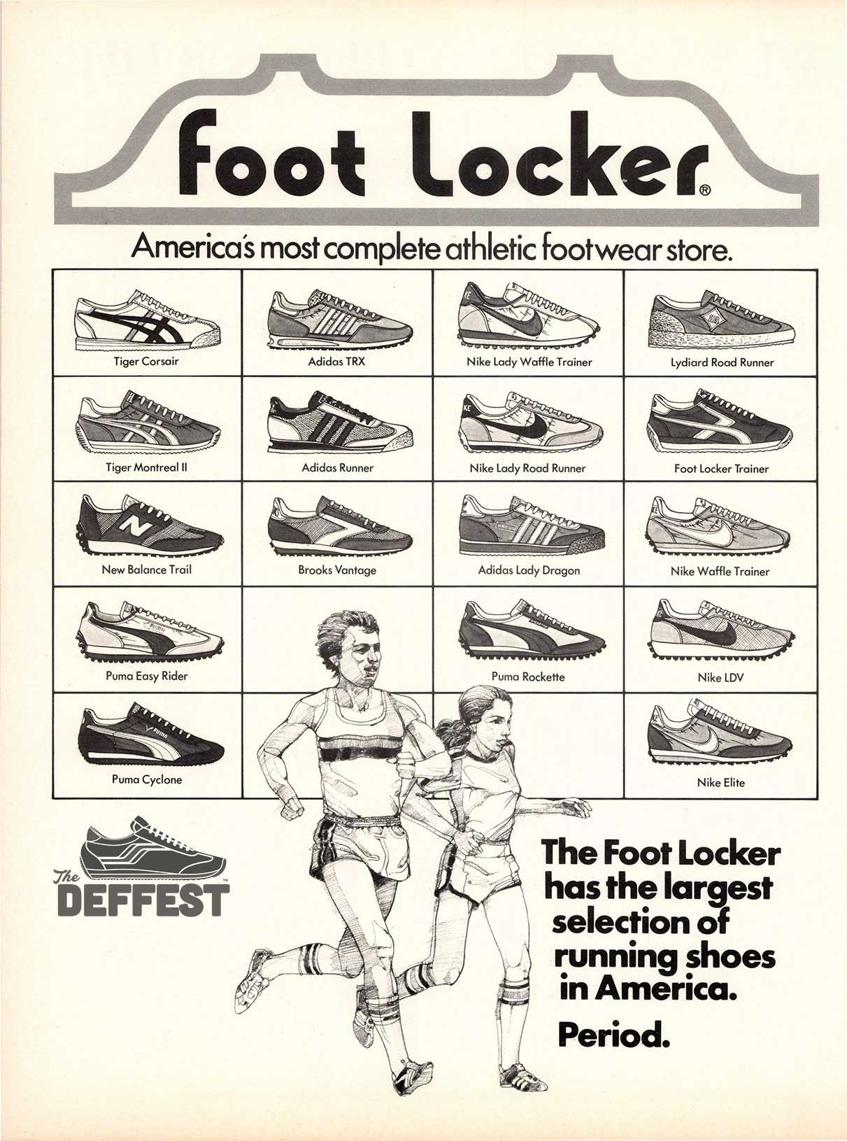 vintage foot locker store
