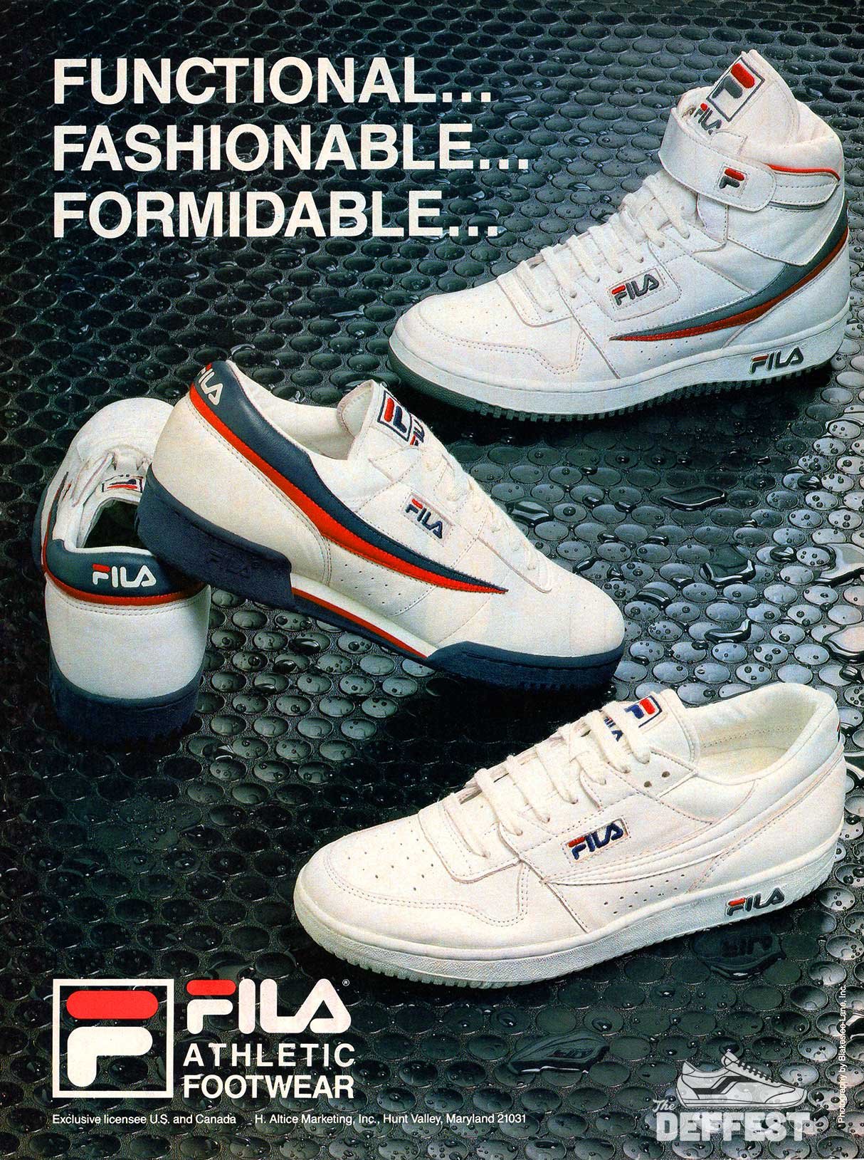 vintage Fila shoes — The Deffest®. vintage and retro sneaker blog. — Ads