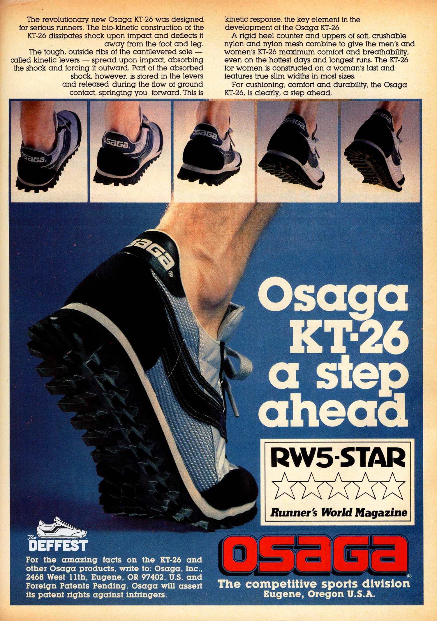 The Deffest®. A vintage and retro sneaker blog. — Osaga KT-26 a step ...