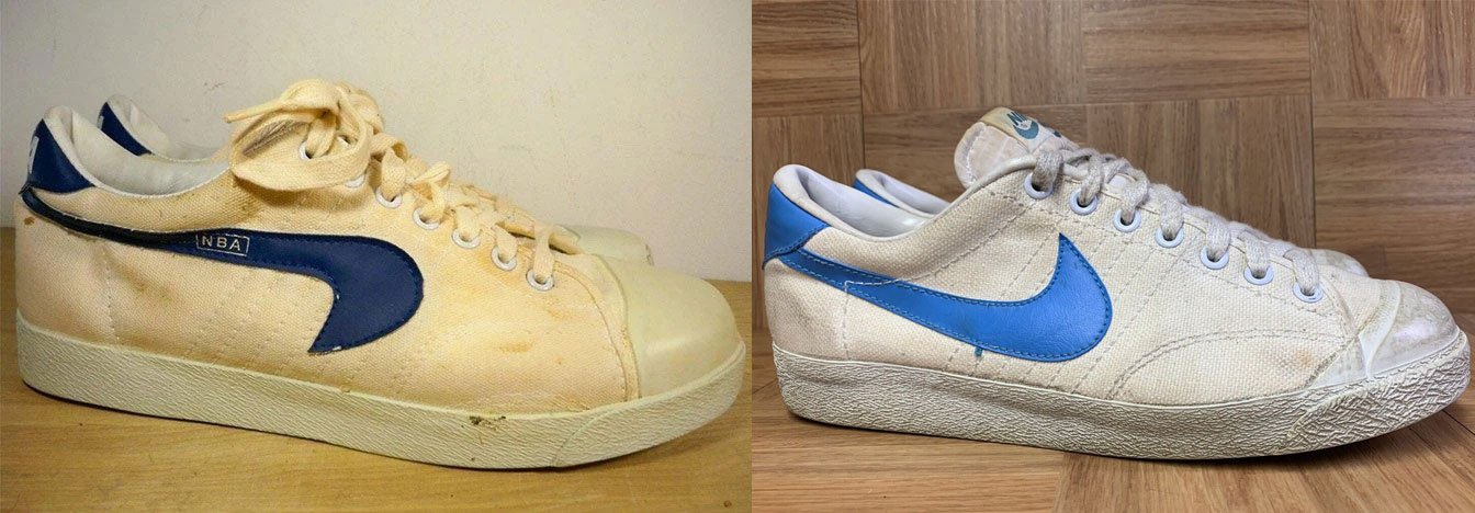 The Deffest®. A vintage and retro sneaker blog. — Nike B-Sides: Connecting  the Dots to Nike's Private Labeled vintage sneakers - Part II Kinney NBA