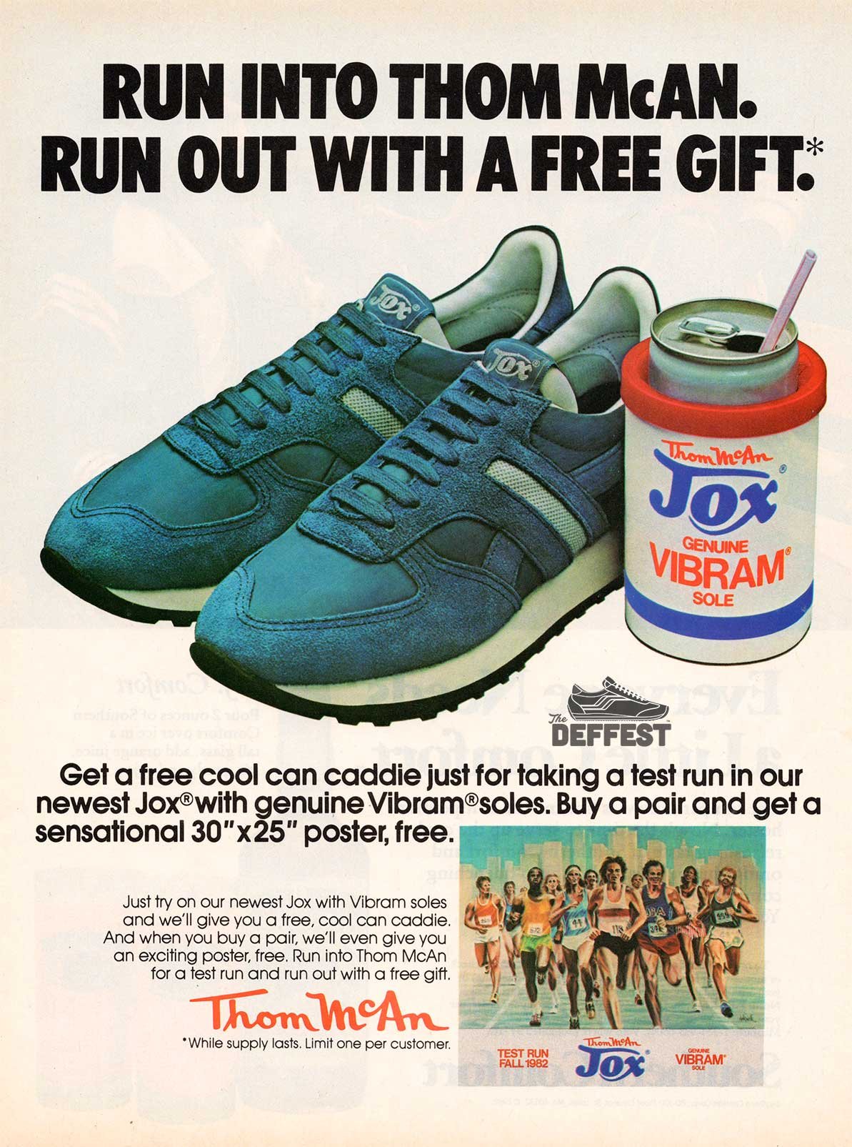 The Deffest®. A vintage and retro sneaker blog. — HI-TEC Invincible vintage  sneaker ad