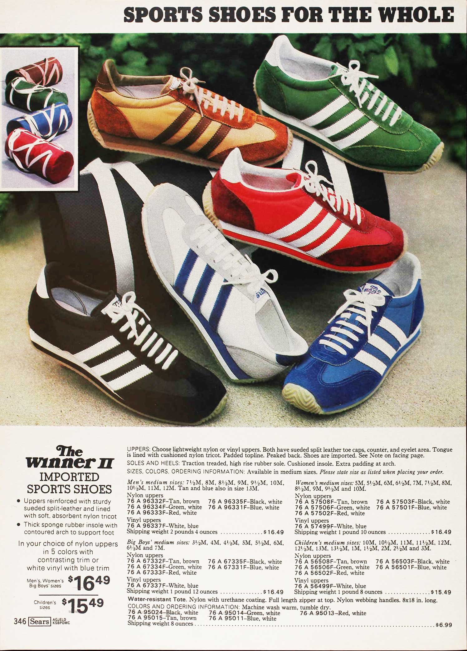 The Deffest®. A vintage and retro sneaker blog. — Sears The Winner II ...