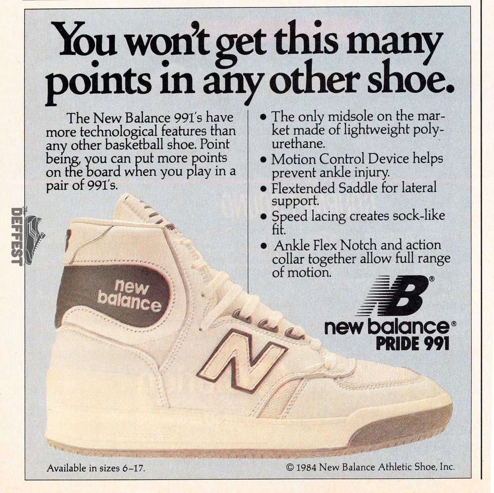 vintage basketball shoes — The Deffest®. A vintage and retro sneaker blog.  — Vintage Ads