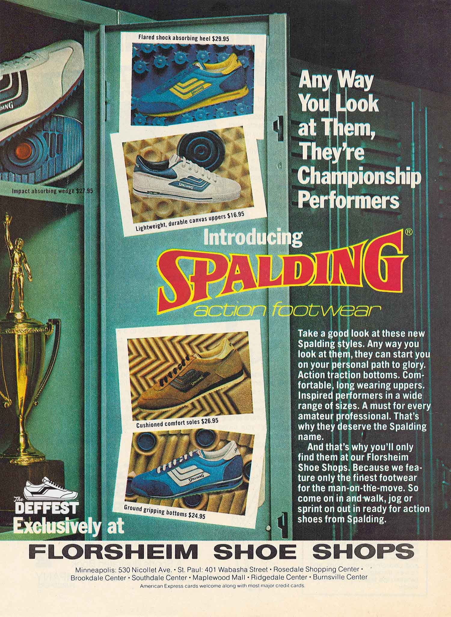 spalding The Deffest®. A vintage and retro sneaker — Vintage