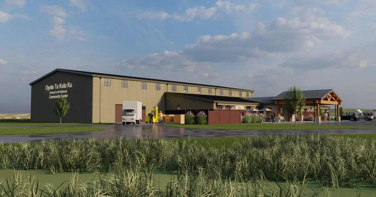 Oyate Ta Kola Ku Community Center Construction Continues Full Steam Ahead