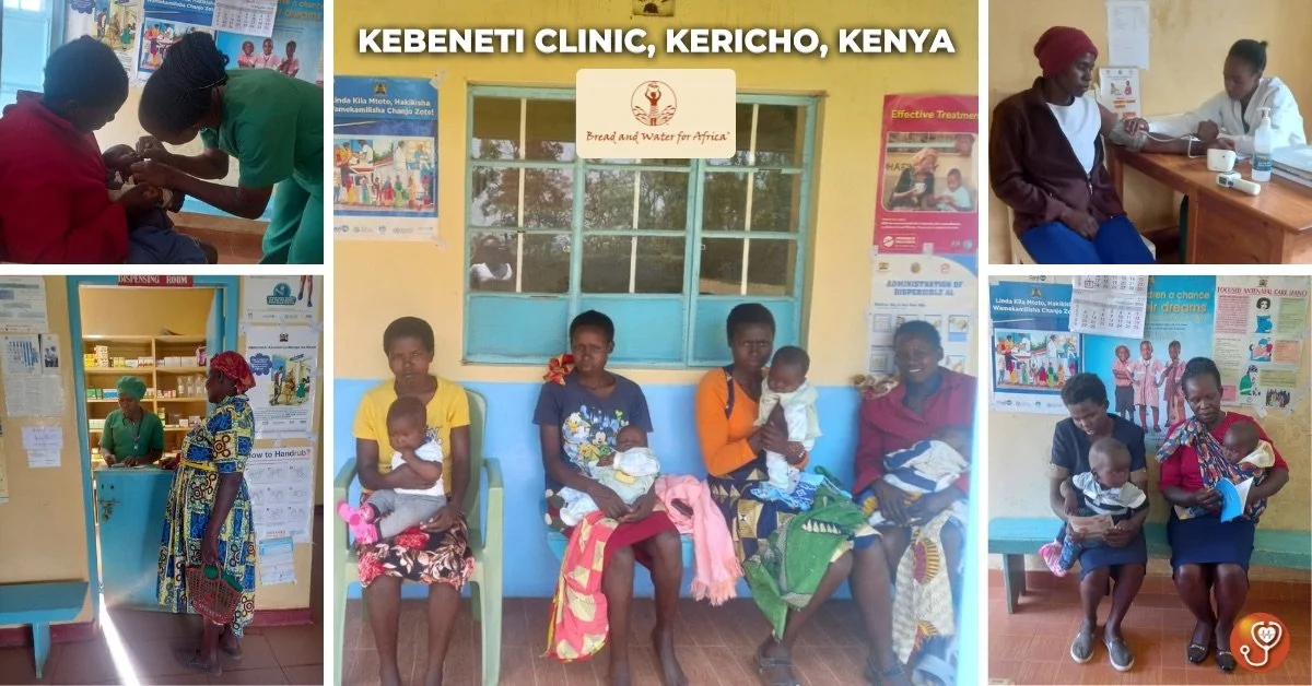 Kebeneti Clinic Serving Rural Kenyan Community with Support from Bread and Water for Africa®