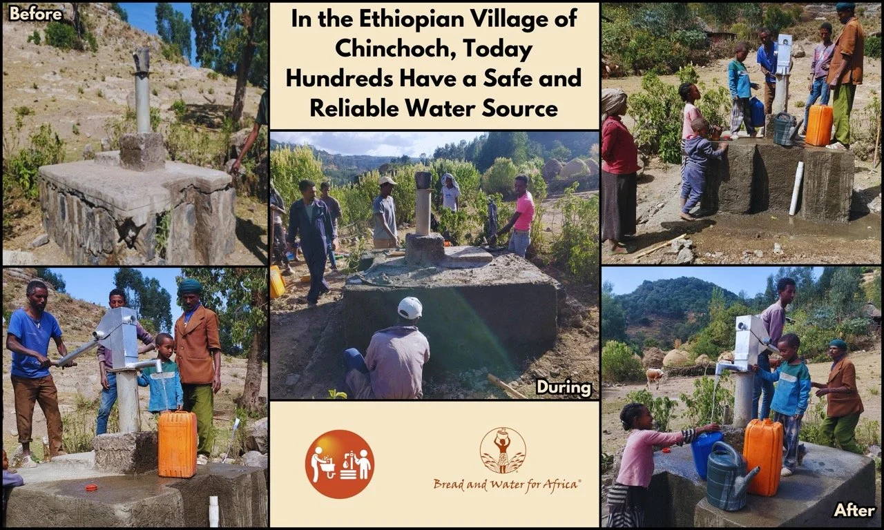 Seventeen Wells Repaired Giving Hope to Ethiopian Villagers Struggling to Survive Amidst Severe Drought and Conflict