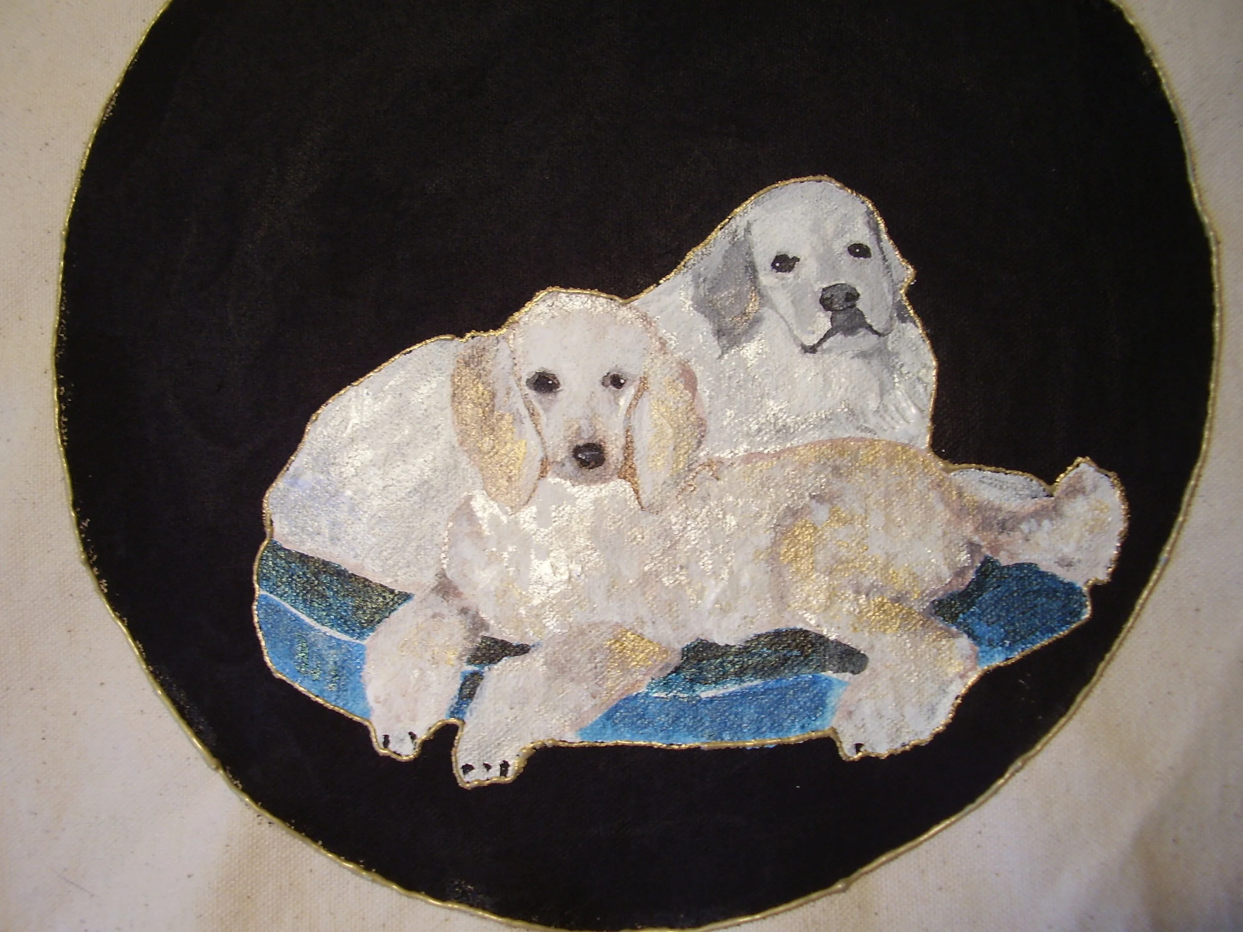 cleo and chaucer.JPG