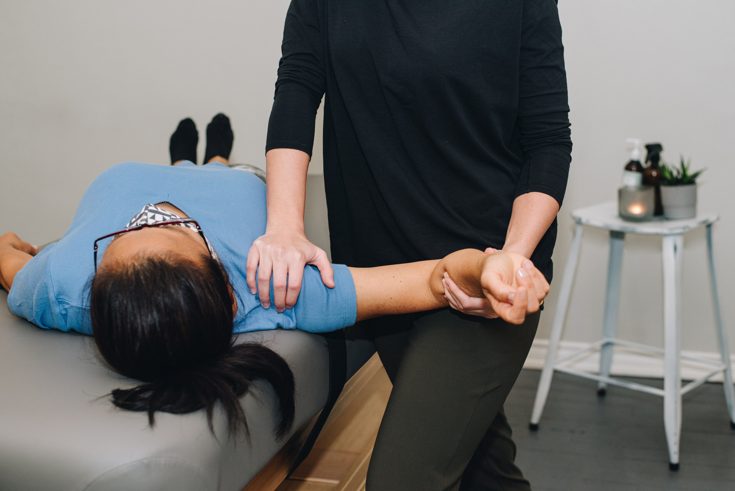 Stretching Wrists and Fingers