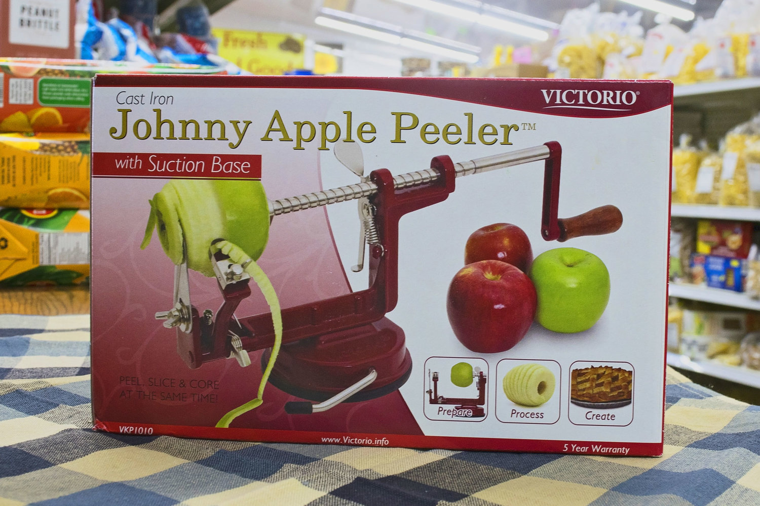 Victorio VKP1010 Johnny Apple Peeler Suction Base