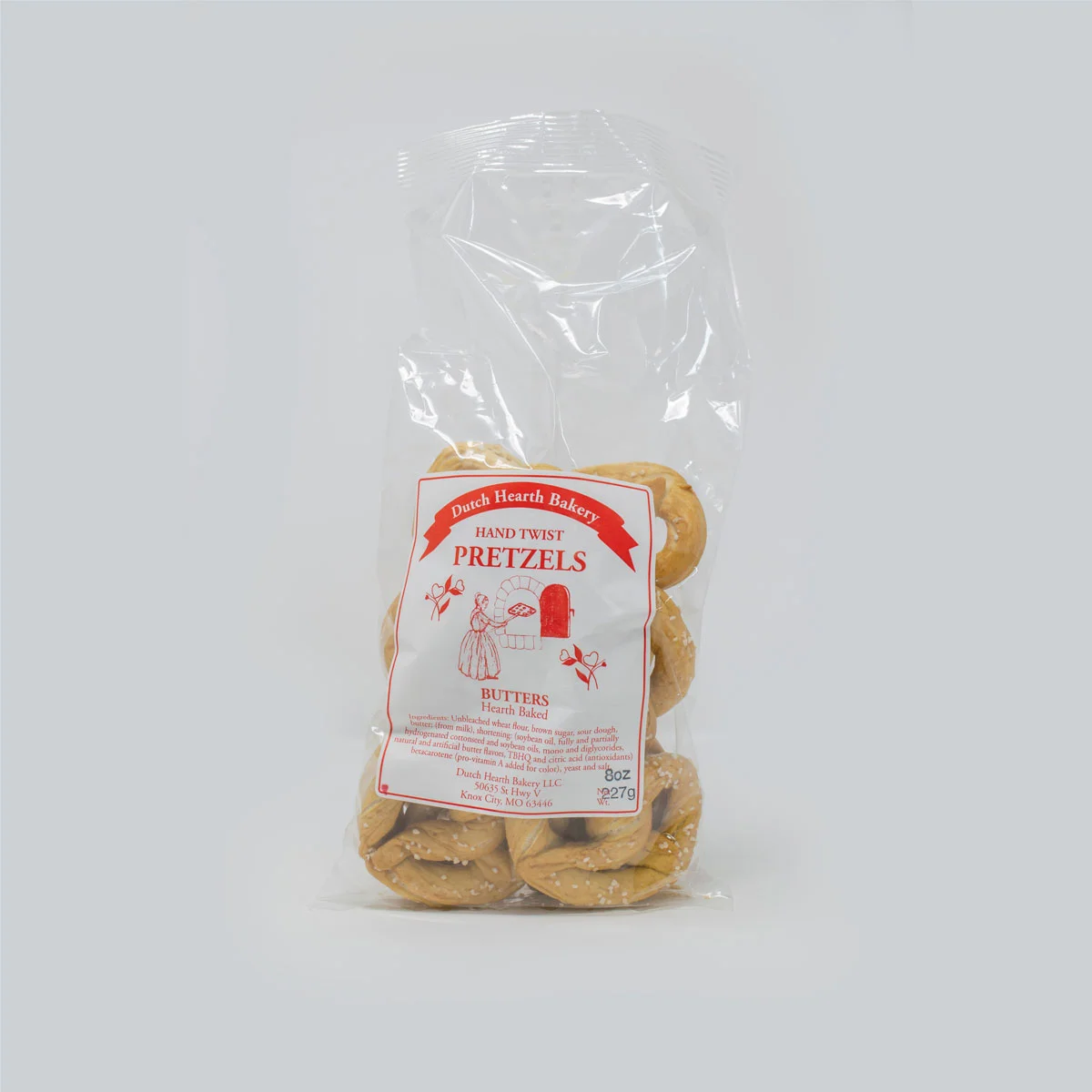 Dutch Hearth Bakery Pretzels - Butter SM 8 oz